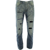Bleecker & Mercer - Men's Destroyed Rips Skinny pants - Medium/Blue - V.I.M. - 1