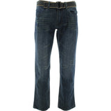 Fusai - Men's Belted Embroidery Pocket pants - Dirty - V.I.M. - 1