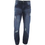 Switch Remarkable - Men's Distress With Rips pants - Dark Indigo - V.I.M. - 1