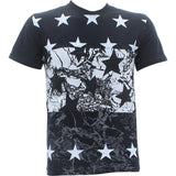 Switch Remarkable - Men's Star Marble Print T-Shirts - Royal - V.I.M. - 1