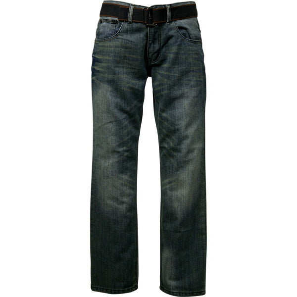Fusai - Men's  Belted Embroidery  Pocket Jean's - Vintage - V.I.M. - 1