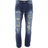 Rivelli - Men's Rips Skinny pants - Blue Wave - V.I.M. - 1