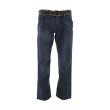 Fusai - Men's Emboridery Pocket Belted - Black - V.I.M. - 1