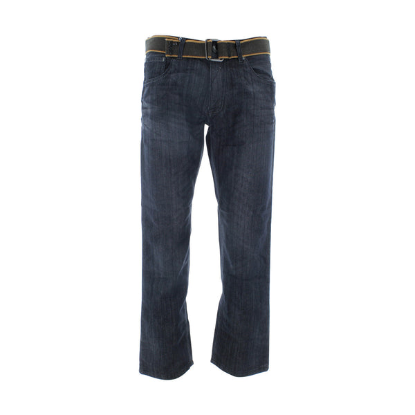 Fusai - Men's Emboridery Pocket Belted - Black - V.I.M. - 1