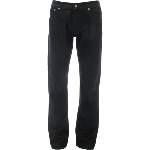 Vertical Jeans - Men's Emboridery Pocket Jeans - Black - V.I.M. - 1