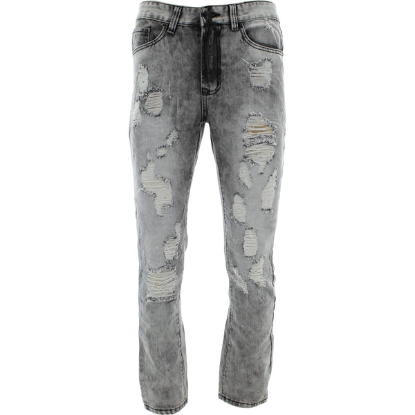Bleecker & Mercer - Men's  Heavy Rips - Light Grey - V.I.M. - 1
