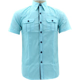 Rivelli - Men's Basic double Pocket Shirts - Mint - V.I.M. - 1