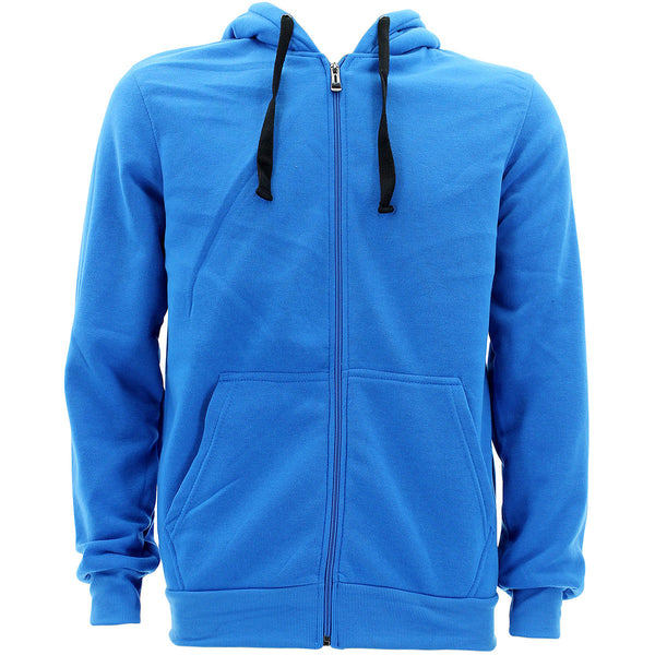Deals Wholesale Corp. - Men's Sherpa Lined Hooded Sweatshirts - Turquiose - V.I.M.