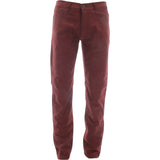 Azazel - Men's Twill Pants - Burgundy - V.I.M. - 1