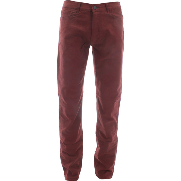 Azazel - Men's Twill Pants - Burgundy - V.I.M. - 1