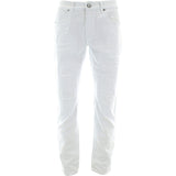 Rivelli - Men's Rips Skinny pants - White - V.I.M. - 1