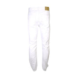Liberation La Blue - Men's Heavy Twill Destroyed Jeans - White  - V.I.M. - 2