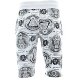 Switch Remarkable - Men's F. Terry Money Print Shorts - White - V.I.M. - 2