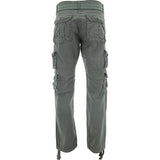 Halifax - Men's 9 Pockets Belted Cargo Pants - Charcoal - V.I.M. - 2