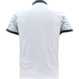 Rivelli - Men's All Over Printed Polo Shirts - White - V.I.M. - 2