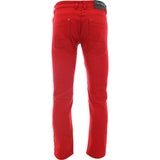 Copper Rivet - Men's Twill Rips Zippers pants - Red - V.I.M. - 2