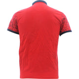 Rivelli - Men's All Over Printed Polo Shirts - Red - V.I.M. - 2