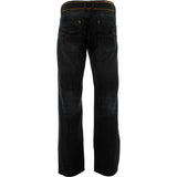 Fusai - Men's Belted PU Embroidery Pocket pants - Black - V.I.M. - 2