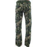 Rivelli - Men's Belted Slim Straight Pants - Woodland Camouflage - V.I.M. - 2