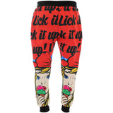 Men's "Lick It" Print Joggers