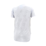 Bleecker & Mercer - Men's Ripped Short Sleeves Fishtail T-Shirts - White - V.I.M. - 2