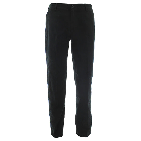 Vertical - Men's Classic Fit Flat Front Pants - Black - V.I.M.