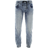 22Oz - Men's 5 Pkt Denim Jogger - Ice Wash - V.I.M. - 1
