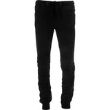 Liberation Blue - Men's Shirred Twill Joggers - Black - V.I.M. - 1