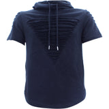 Copper Riveto - Men's Rips F. Terry Hoodie With Side Zips Shirts - Black - V.I.M. - 1