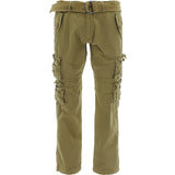 Halifax - Men's Belted Cargo Pants - Khaki - V.I.M. - 1
