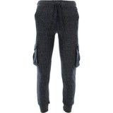 Vertical - Men's Marled Cargo Pockets Joggers - Navy - V.I.M. - 1