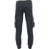 Vertical - Men's Marled Cargo Pockets Joggers - Navy - V.I.M. - 2