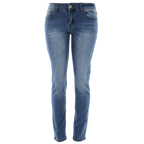 Women's Skinny Mid Rise Stretch Jeans