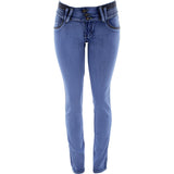 Tush Push - Women's Back Pocket Stitched pants - Blue/Stone - V.I.M. - 1