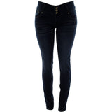 Tush Push - Women's Bows On Back With Studs pants - Dirty Blue - V.I.M. - 1