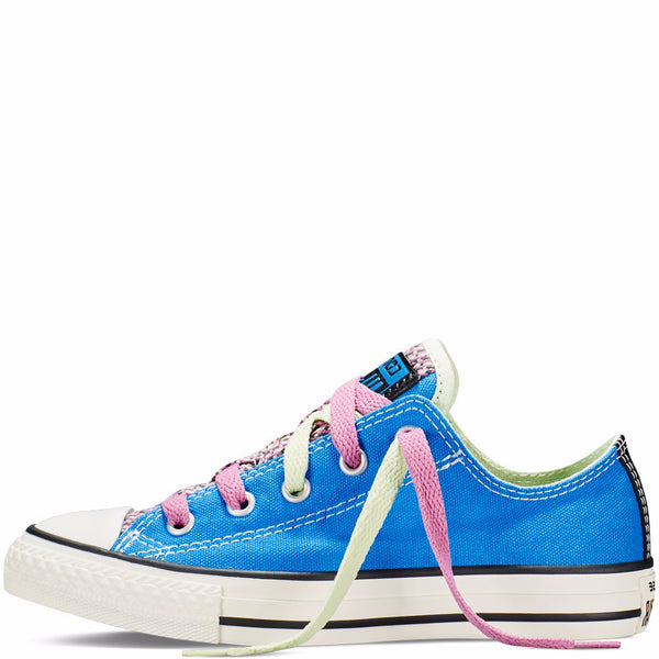 Converse - Girl's CT AS LoopHoles Sneakers - Blue/Pink