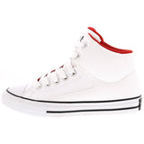 Converse - Junior's All Star High Street Leather Hi Top Sneaker - White - V.I.M. - 2