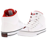 Converse - Junior's All Star High Street Leather Hi Top Sneaker - White - V.I.M. - 3