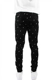 Kayden K - Men's Twill Volt All Over Joggers - Black - V.I.M. - 2