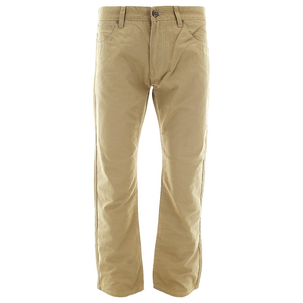 Gtton - Men's Twill Straight Leg pants - Light Khaki - V.I.M. - 1