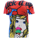 Kayden K - Men's Lick It Girl Ice Cream T-Shirt - Black/Red - V.I.M. - 2