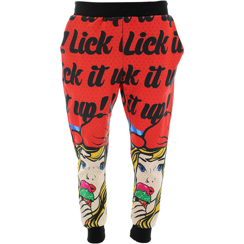 Men's "Lick It" Print Joggers