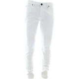 Kdnk - Men's Front Rips Blocked Knee pants - White - V.I.M. - 1
