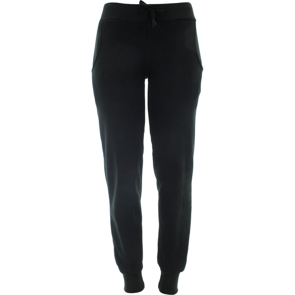 Rok - Women's Basic Fleece Bottom Joggers - Black - V.I.M. - 1
