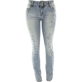 High Way - Women's Rips All Over 3 Button pants - Light - V.I.M. - 1
