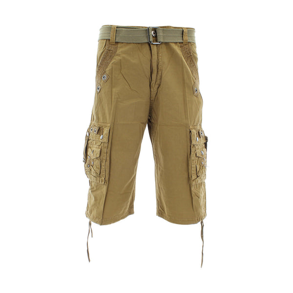 Repair - Men's Cargo Shorts - Khaki - V.I.M. - 1