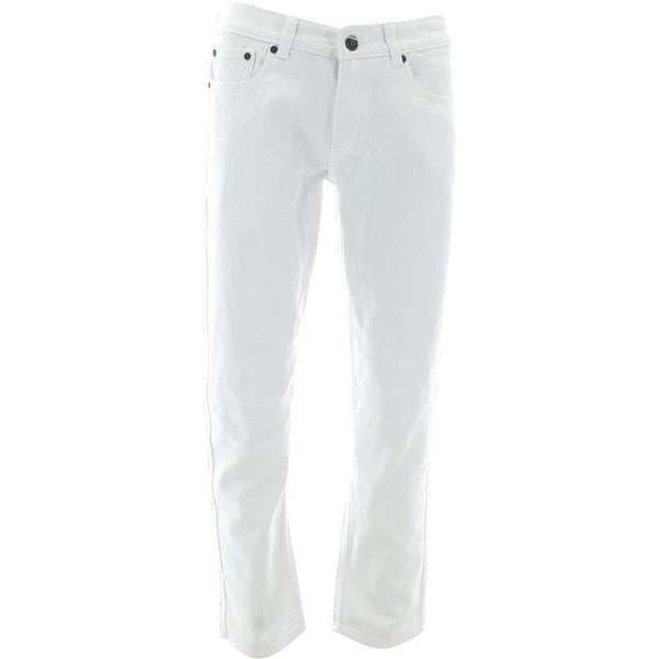 Ravmen - Men's Basic Bull Denim pants - White - V.I.M. - 1