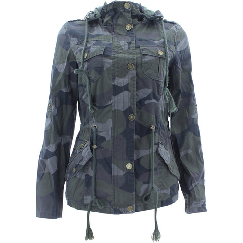 Women's Cotton Light Front Pockets Jackets
