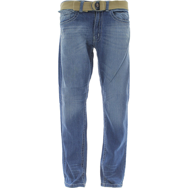 Dash Denim - Men's Ripped pants - Medium Blue - V.I.M. - 1