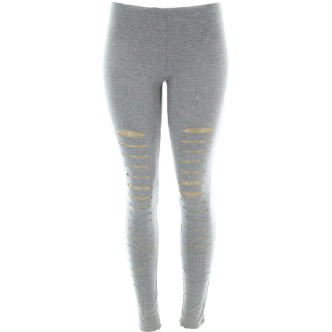 Women's Lazer Front Rips Leggings